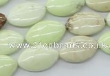 CEJ155 15.5 inches 12*20mm marquise Australia lemon jade beads