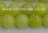 CEJ203 15.5 inches 10mm round lemon jade beads wholesale