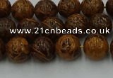 CEJ302 15.5 inches 8mm round elephant skin jasper beads wholesale