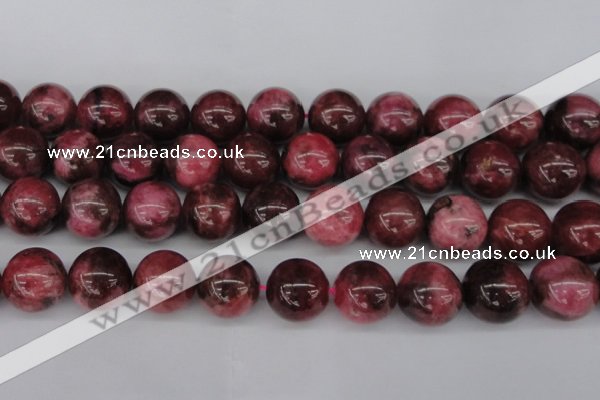 CFE10 15.5 inches 13mm round natural Brazilian fowlerite beads