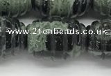 CFG1510 15.5 inches 15*20mm carved rice kambaba jasper beads