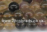 CFL1105 15.5 inches 14mm round yellow fluorite gemstone beads
