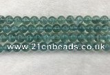 CFL1517 15.5 inches 10mm round blue fluorite gemstone beads