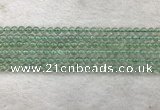 CFL1521 15.5 inches 4mm round green fluorite gemstone beads