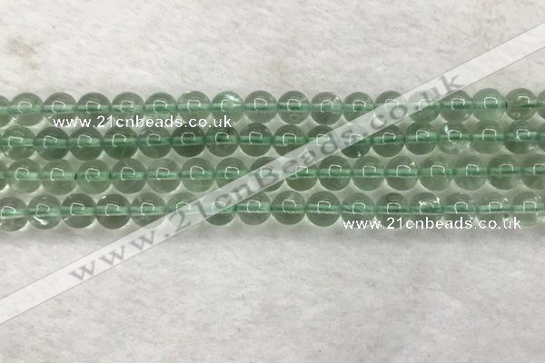 CFL1522 15.5 inches 6mm round green fluorite gemstone beads