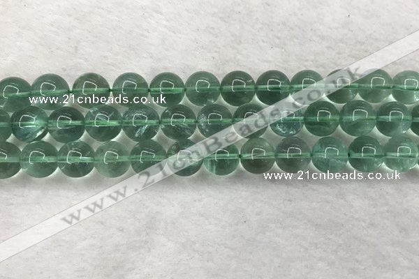 CFL1525 15.5 inches 12mm round green fluorite gemstone beads
