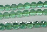 CFL612 15.5 inches 8mm round A grade green fluorite beads wholesale