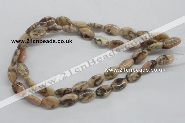 CFS09 15.5 inches 13*18mm oval natural feldspar gemstone beads