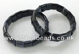 CGB3178 7.5 inches 12*15mm rectangle agate bracelets wholesale