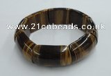 CGB407 8 inches 19*28mm tiger eye gemstone bracelet