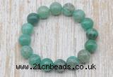 CGB5354 10mm, 12mm round peafowl agate beads stretchy bracelets