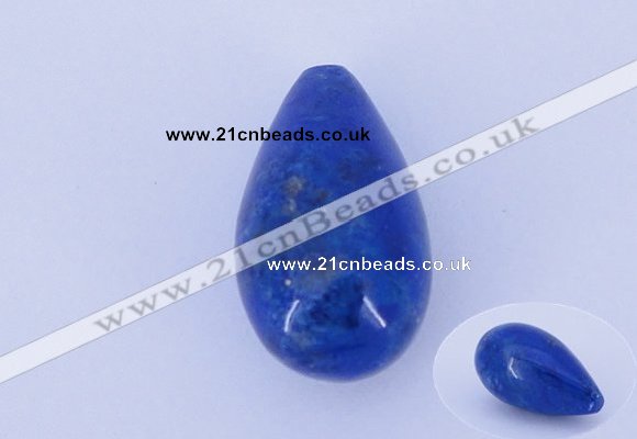 CGC54 11*19mm teardrop natural lapis lazuli gemstone cabochons