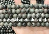 CGJ513 15.5 inches 10mm round green forst jasper beads wholesale
