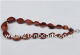 CGN74 18.5 inches 10*14mm � 20*35mm nuggets goldstone necklaces