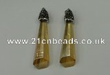 CGP252 15*65mm sticks crystal glass pendants wholesale