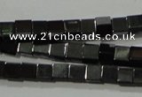 CHE180 15.5 inches 3*3mm cube hematite beads wholesale
