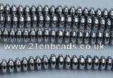CHE727 15.5 inches 2*4mm rondelle plated hematite beads wholesale
