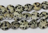 CHG19 15.5 inches 10*10mm heart dalmatian jasper beads wholesale