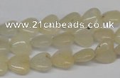 CHG21 15.5 inches 10*10mm heart yellow aventurine beads wholesale