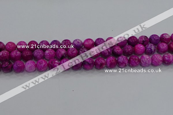 CHM231 15.5 inches 10mm round dyed hemimorphite beads wholesale
