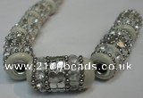 CIB290 13*25mm drum fashion Indonesia jewelry beads wholesale