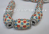 CIB335 17*33mm drum fashion Indonesia jewelry beads wholesale