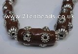 CIB340 14*35mm rice fashion Indonesia jewelry beads wholesale