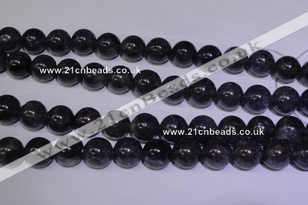 CIL16 15.5 inches 11mm round A grade natural iolite gemstone beads