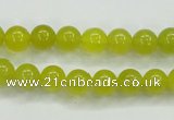 CKA04 15.5 inches 8mm round Korean jade gemstone beads