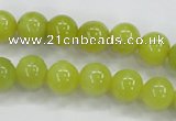CKA05 15.5 inches 10mm round Korean jade gemstone beads