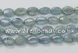 CKC203 15.5 inches 6*8mm oval natural kyanite beads wholesale