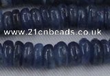 CKC503 15.5 inches 4*10mm rondelle natural Brazilian kyanite beads