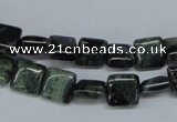 CKJ02 15.5 inches 8*8mm square kambaba jasper beads wholesale