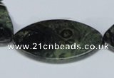 CKJ15 15.5 inches 20*40mm marquise kambaba jasper beads wholesale