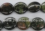 CKJ151 15.5 inches 18mm flat round New kambaba jasper beads