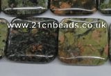 CKJ153 15.5 inches 25*25mm square New kambaba jasper beads