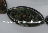 CKJ154 15.5 inches 20*38mm marquise New kambaba jasper beads