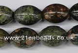 CKJ165 15.5 inches 15*20mm rice New kambaba jasper beads