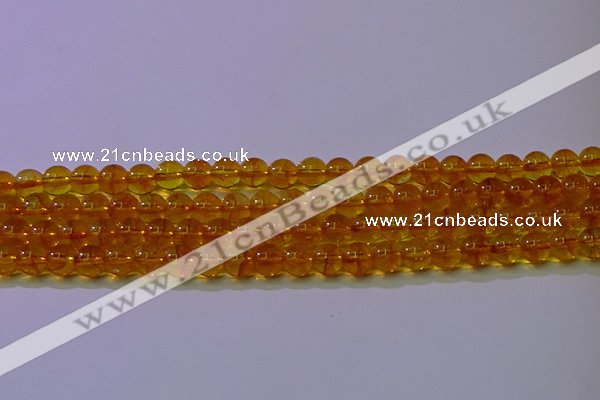 CKQ381 15.5 inches 6mm round dyed crackle quartz beads