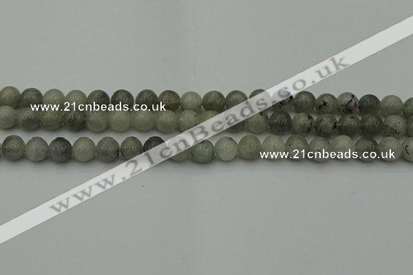 CLB852 15.5 inches 8mm round AB grade labradorite beads wholesale