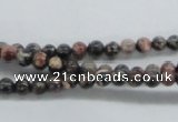 CLD01 15.5 inches 4mm round leopard skin jasper beads wholesale