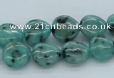 CLJ01 15.5 inches 13*13mm heart sesame jasper beads wholesale