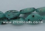 CLJ03 15.5 inches 12*20mm horse eye sesame jasper beads wholesale