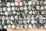CLJ500 15.5 inches 4mm,6mm,8mm,10mm & 12mm round sesame jasper beads