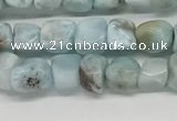 CLR133 15.5 inches 4*6mm - 5*8mm chips natural larimar gemstone beads
