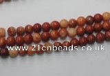 CMA200 15.5 inches 4mm round red malachite beads wholesale