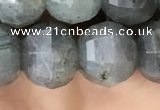 CME240 15.5 inches 10*11mm - 10*12mm pumpkin labradorite beads