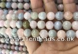 CMG332 15.5 inches 10mm round morganite beads wholesale