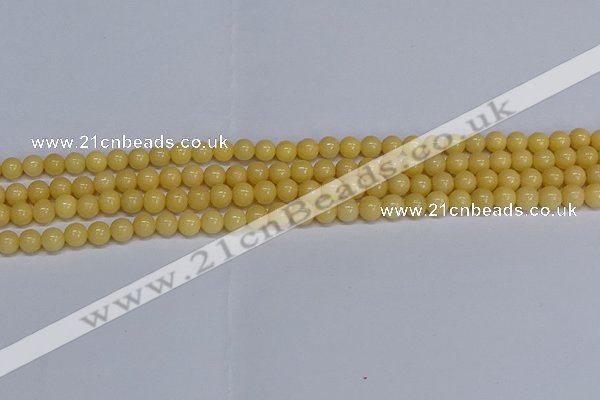 CMJ303 15.5 inches 6mm round Mashan jade beads wholesale