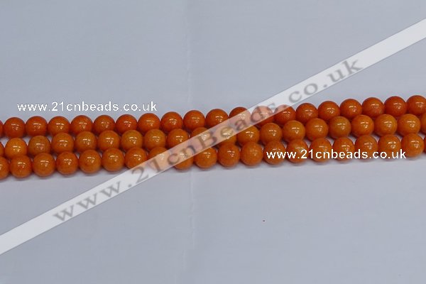 CMJ311 15.5 inches 8mm round Mashan jade beads wholesale